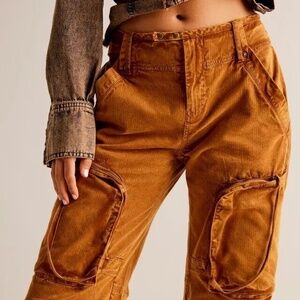 Brown Free People Can't Compare Pants, XS